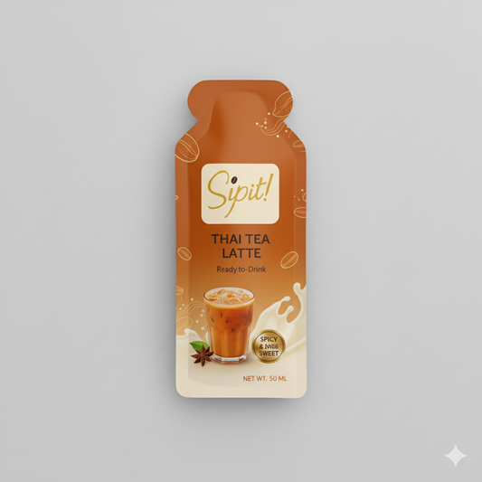 Sipit! Thai Tea Latte - 50 Sips