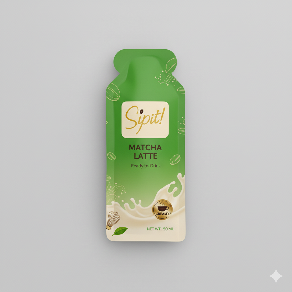 Sipit! Matcha Latte - 50 Sips