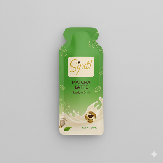 Sipit! Matcha Latte - 50 Sips